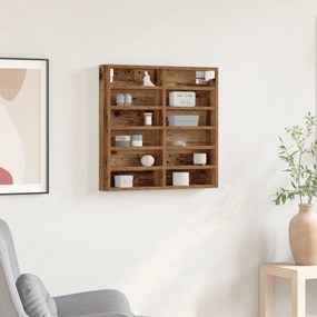 vidaXL Βαθιά ντουλάπα παλιού ξύλου 60x8,5x58 εκ κατασκευασμένου ξύλου