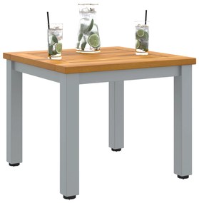 vidaXL Τραπέζι Κήπου  45x45x38 εκ. Συμπαγές Ξύλο Ακακίας