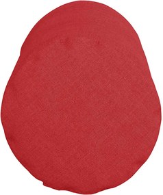 vidaXL Μαξιλάρια Στήριγμα 2 pcs Κόκκινο Ø 15 x 40 εκ ύφασμα