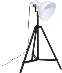 vidaXL Φωτιστικό Δαπέδου 25 W Λευκό 61x61x90/150 εκ. Ε27