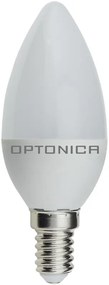 OPTONICA LED λάμπα candle C37 1426, 5,5W, 4500K, E14, 450lm