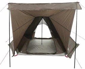 vidaXL Σκηνή Οικογενειακή Tipi 6 Ατόμων Αδιάβροχη Καφέ