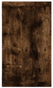 vidaXL Ραφιέρες Τοίχου Κύβοι 2 τεμ. Καπν. Δρυς 80x15x26,5 εκ. Επ. Ξύλο