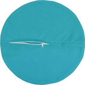 vidaXL Κάλυμμα Μαξιλαριού 2 pcs HEERLEN Τιρκουάζ Ø 40 cm Πολυεστέρας