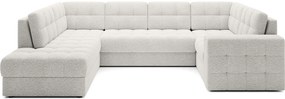 Γωνιακός καναπές Bale U-Leuko-Αριστερή