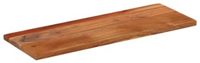 vidaXL Επιφάνεια Τραπεζιού Ορθογώνια 80x20x2,5 εκ. Μασίφ Ξύλο Ακακίας