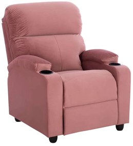 Πολυθρόνα Relax Με Μηχανισμό HM0122.12 80x95x103 Βελούδο Rotten Apple Βελούδο