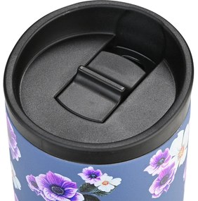 ESTIA ΘΕΡΜΟΣ TRAVEL MUG SAVE THE AEGEAN 350ml GARDEN BLUE