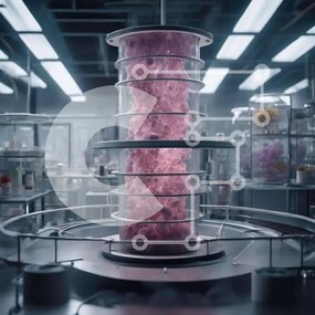 Intra Συλλεκτικό Ξύλινο Παζλ Plywood  4mm - Βιομηχανική Παραγωγή Ροζ Υγρού Σε Ξύλινο Κουτί - Διαστάσεις Puzzle: 10x10 cm – 25 κομμάτια