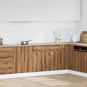 Συρτάρι κάτω ντουλάπι Artisan Oak Κατασκευασμένο ξύλο - Καφέ