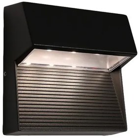 Φωτιστικό Απλίκα Εξ.Χώρου IP65 15x14x7cm Led SMD 6w 3000K 1080lm Χυτό Αλουμίνιο Γραφίτης Sun Light 5225