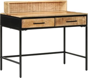 vidaXL Τραπέζι κονσόλας με συρτάρι Καφέ 100 x 55 x 89.5 εκ.