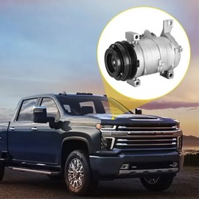 VEVOR AC Compressor 78363 Front Air Conditioning Compressor A/C Compressor for 2000-2014 Cadillac Chevy GMC Hummer 4.8L 5.3L 5.7L 6.0L 6.2L 8.1 (For 2000-2014 Chevy)