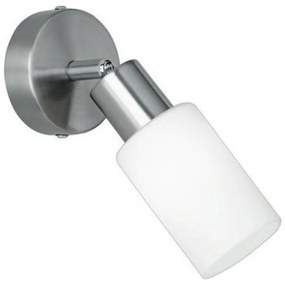 Φωτιστικό Τοίχου - Απλίκα Mars R80011007 1xE14 40W Φ8cm 19cm Nickel Mat RL Lighting Metal