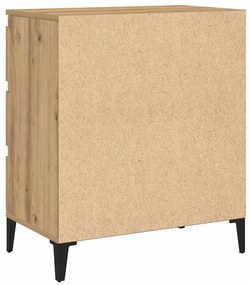 vidaXL Μπουφές Τεχνίτης Δρυς 60x35x70 εκ. από Επεξεργασμένο Ξύλο