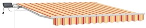 vidaXL Σκηνίτσα Αναδιπλούμενη with 300 x 250 εκ κίτρινο και πορτοκαλί