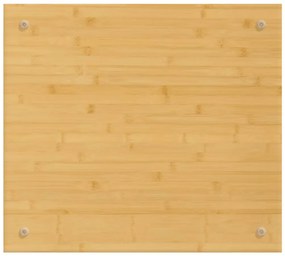 vidaXL Κάλυμμα Εστιών Κουζίνας 50 x 56 x 1,5 εκ. από Μπαμπού