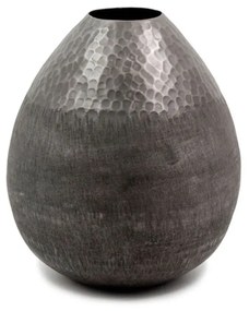 Βάζο Αλουμινίου Drop 013758 D25xH21cm Graphite Aluminium