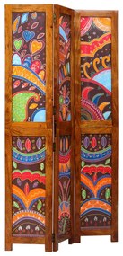 vidaXL Διαχωριστικό Δωματίου Καφέ 105 x 180 cm Μασίφ ξύλο ακακίας