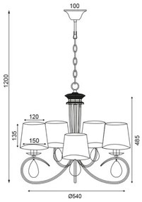Πολύφωτο οροφής Worik