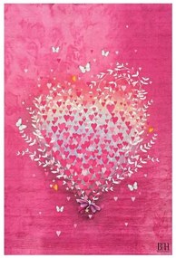 Beauty Home Χαλί παιδικό Fun Art 9589 135x180 Φουξ