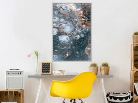 Αφίσα - Surface of the Unknown Planet I - 20x30 - Χρυσό - Χωρίς πασπαρτού