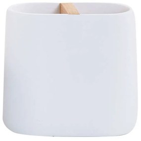 Θήκη Οδοντόβουρτσας Bright White Nef-Nef Polyresin