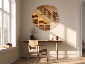 Μπρούτζινος καθρέφτης Base B30 80×77