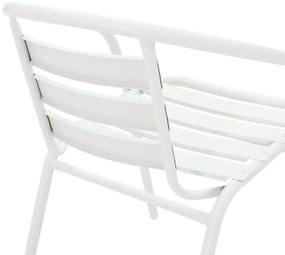 Καρέκλα - Πολυθρόνα Tade μέταλλο λευκό 54x62x74 εκ. 54x58x73 εκ.