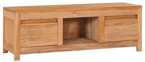 vidaXL Έπιπλο Τηλεόρασης 100 x 30 x 35 εκ. από Μασίφ Ξύλο Teak