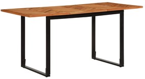 vidaXL Τραπεζαρία 160 x 80 x 75 εκ. από Μασίφ Ξύλο Ακακίας