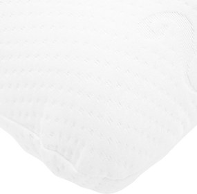 vidaXL Μαξιλάρι Ύπνου Λευκό 135 x 36 x 13 εκ Τζελ Μνήμης Φόρμα