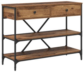vidaXL Κονσόλα Παλιό Ξύλο 100x34.5x75 cm