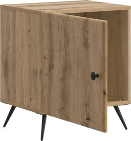 vidaXL Κομοδίνο 2 τεμ. Artisan Δρυς 43 x 34,5 x 50 εκ