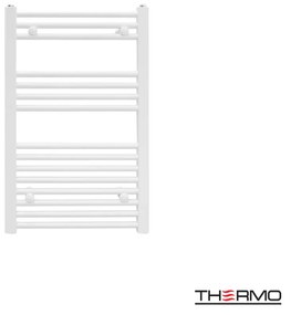 Θερμαινόμενη Πετσετοκρεμάστρα H80x50cm White Υδραυλική/Ηλεκτρική Λειτουργία Mild Steel Thermo Alto ALT8050-300