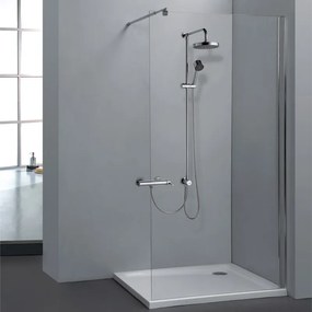 KARAG STOCKBATHROOM Σταθερό πάνελ καμπίνας με διάφανο κρύσταλλο FREE 1 KARAG 90x200cm KARAG-5206836560328