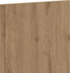 vidaXL Κεφαλάρι κρεβατιού Δρυς τεχνίτης 120x1,5x80 cm