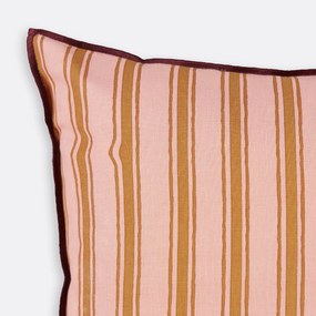 Μαξιλαροθήκη με ρίγες 45x45 εκ., Shirley