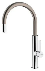 TEKA FOT 995 Μπαταρία νεροχύτη ψηλή Chrome Titanium PVD