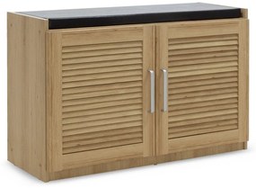 Shoe cabinet stool Crispy 9 pairs sonoma 94x34.5x60cm 94x34.5x60 εκ.