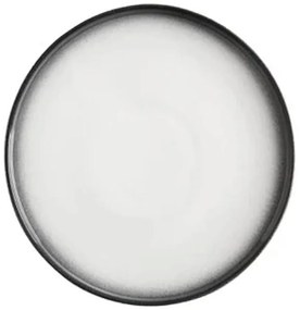 Πιάτο Φαγητού Με Ψηλό Χείλος AX0258 26,5cm White-Anthracite Maxwell&amp;Williams Πορσελάνη