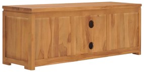 vidaXL Έπιπλο Τηλεόρασης 110 x 30 x 40 εκ. από Μασίφ Ξύλο Teak