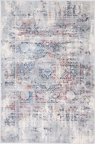 Χαλί Διαδρόμου (80x150) Βιοκαρπέτ Rialto P598F Cream/Grey