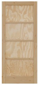 vidaXL Εσωτερική Πόρτα Καφέ 86 x 198.5 cm Κόντρα πλακέ