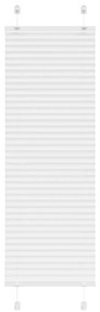 Πλισέ περσίδα Λευκό 50x150 cm Πλάτος υφάσματος 49,4 cm 4015490