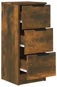 vidaXL Ντουλάπια 2 τεμ. Καπνιστή δρυς 30x30x70 εκ. Επεξεργασμένο Ξύλο