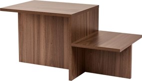 Τραπεζάκι Σαλονιού Καρυδιά HARMONY 80x40x40