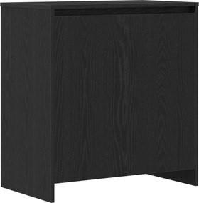 vidaXL Πλαϊνό γραφείο 3 pcs Μαύρο 70 x 41 x 75 εκ. Επεξεργασμένο ξύλο