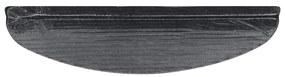 vidaXL Πατάκια Σκάλας Αυτοκόλλητα 10 τεμ. Μαύρα 65 x 22,5 x 3,5 εκ.