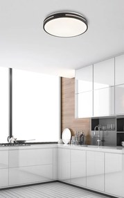 Φωτιστικό Πλαφονιέρα LED Viokef Alexia Black 4287701